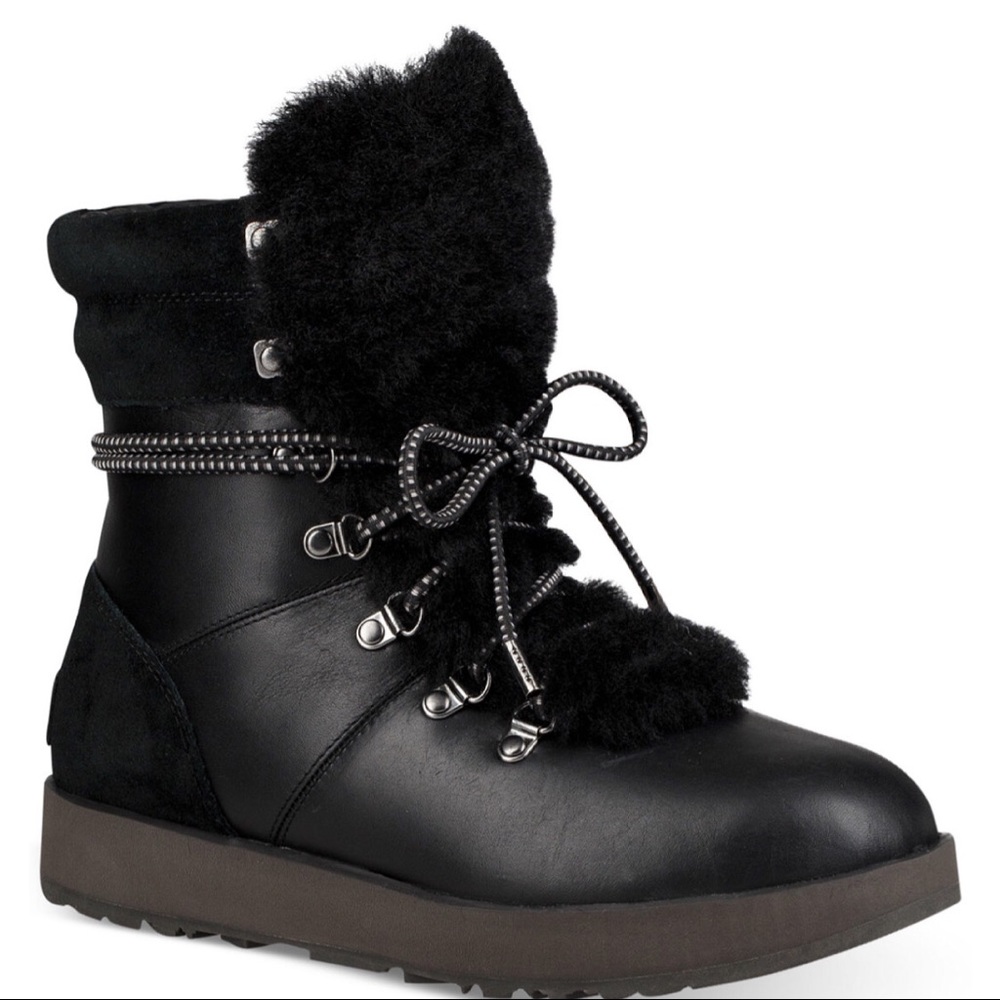 NWT UGG Winter and Waterproof boots-black.